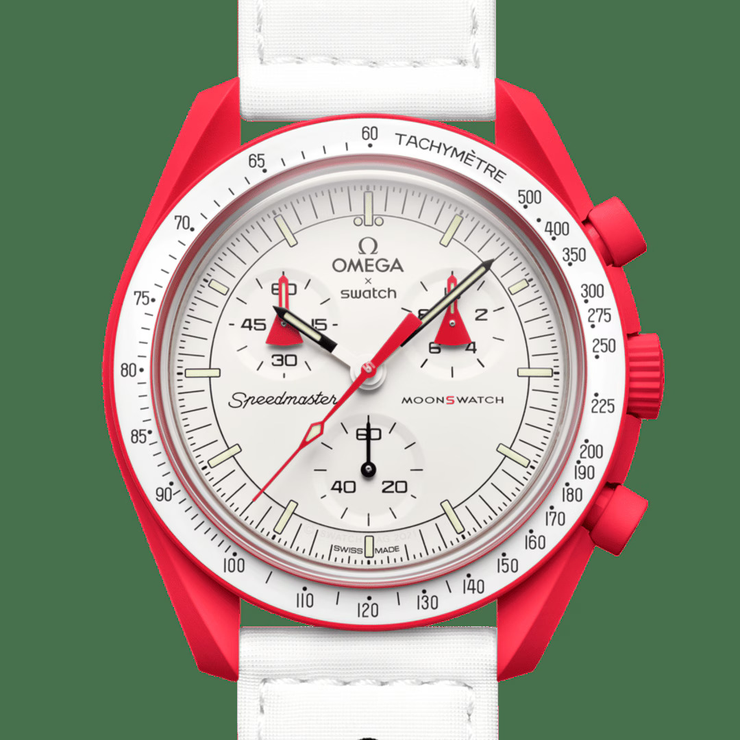 OMEGA × Swatch MoonSwatch “Mission to Earth”、“Mission to Mars” が発売