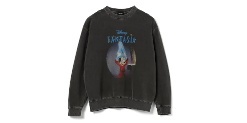 BEAMS × GOOD ROCK SPEED の Disney FANTASIA Crewneck Sweat が発売