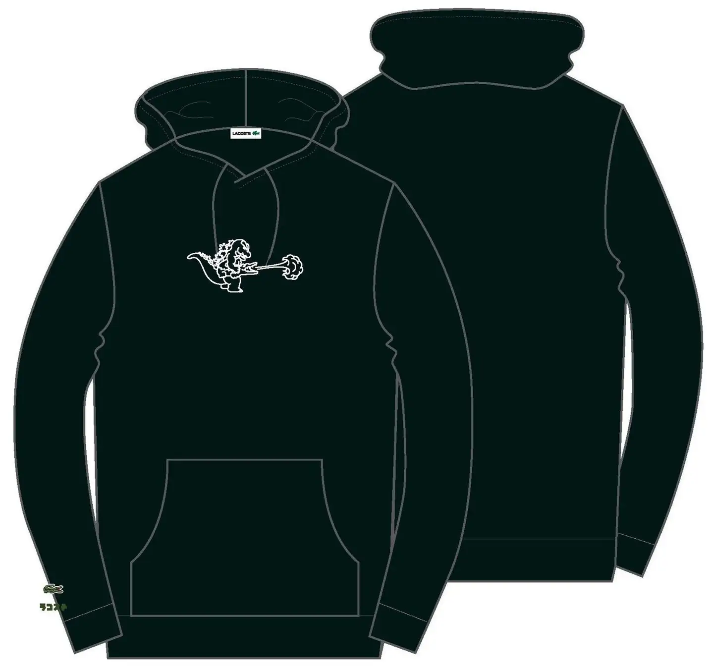 LACOSTE × ゴジラ のコラボコレクションが発売