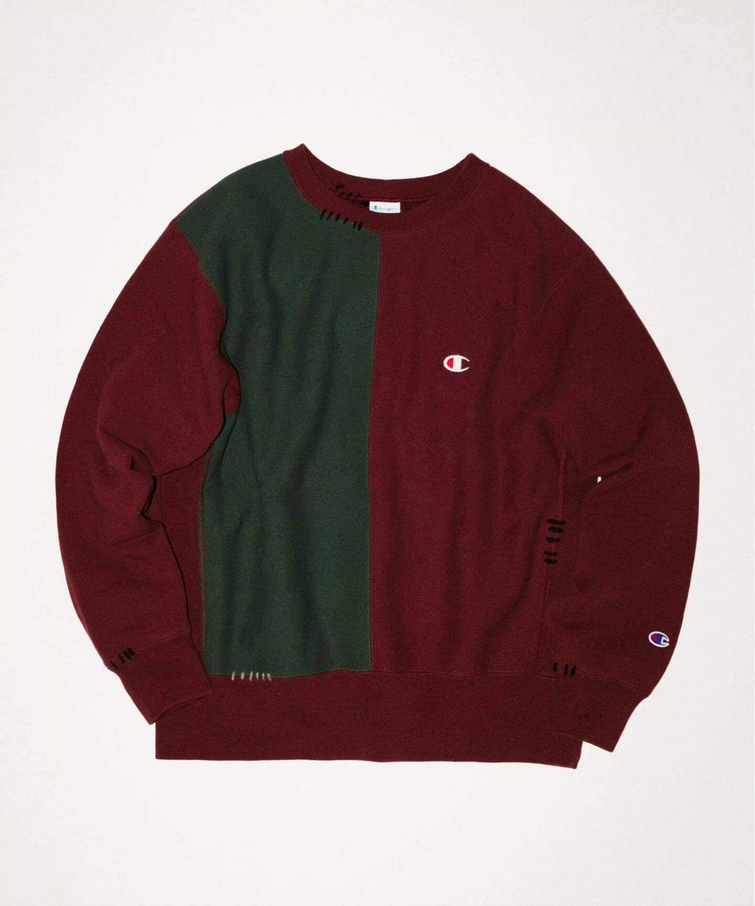 JOURNAL STANDARD × Champion の Hand Stitch Crew Sweat が発売