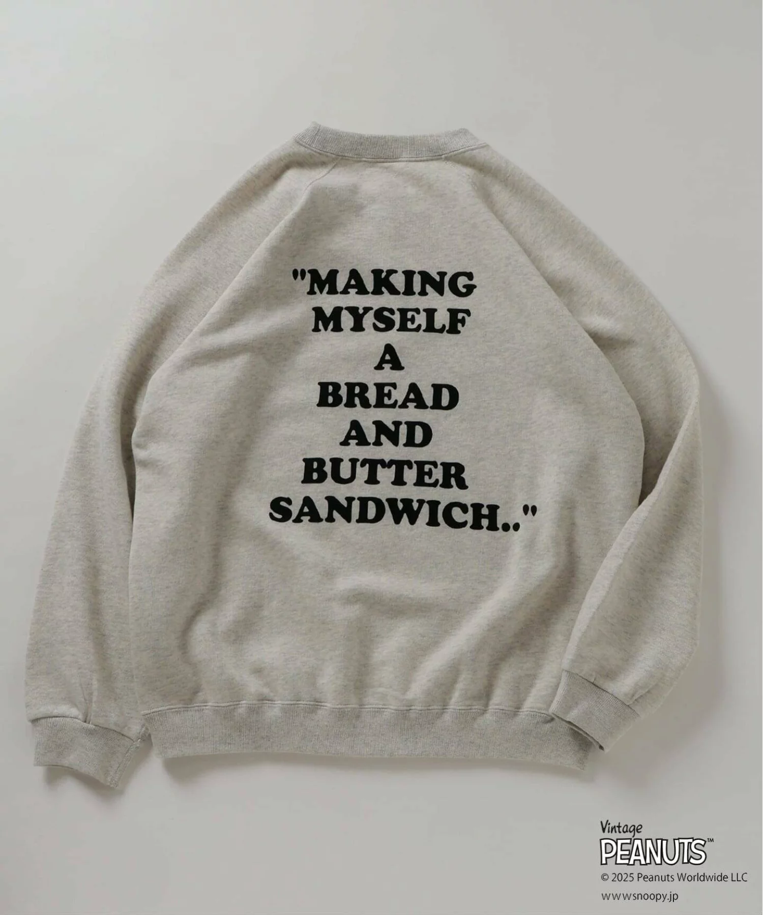 JOURNAL STANDARD relume × PEANUTS の FANTASY A&G INC Print Sweat が発売