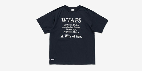 WTAPS の Containing 01 SS Cotton Tee が発売