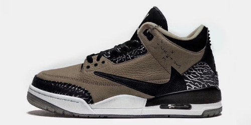 Travis Scott × NIKE AIR JORDAN 3 のモックアップが公開