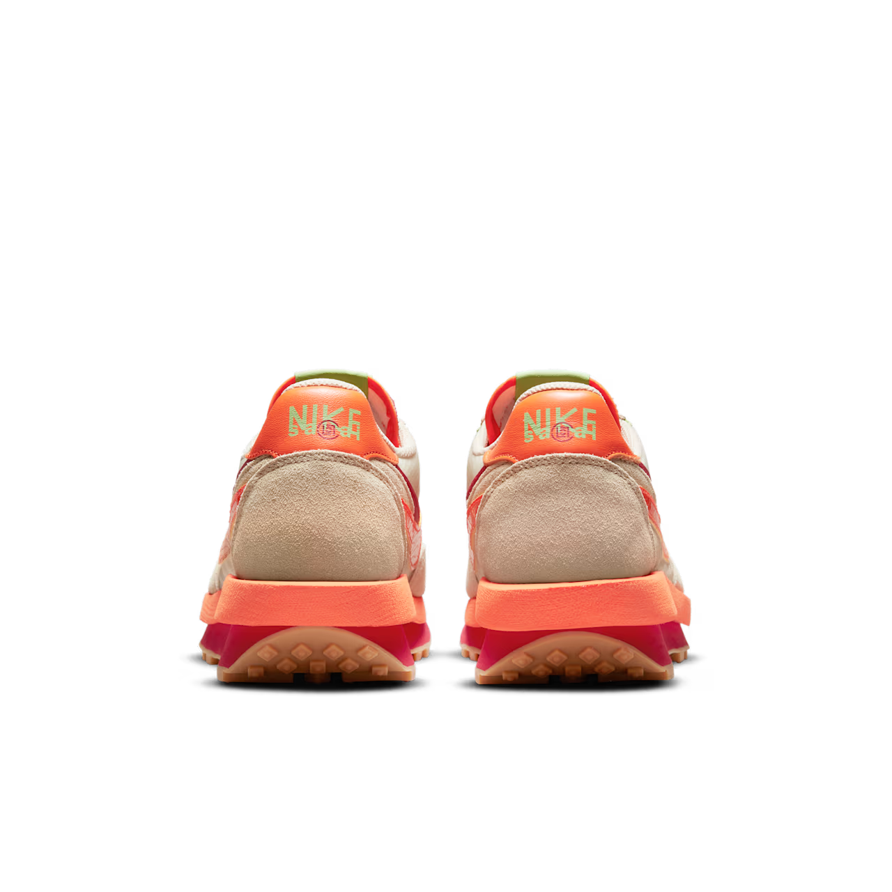 sacai × CLOT × NIKE の LD WAFFLE "Orange Blaze" が発売