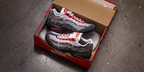 atmos × NIKE の AIR MAX 95 "Red We Love Nike" が発売