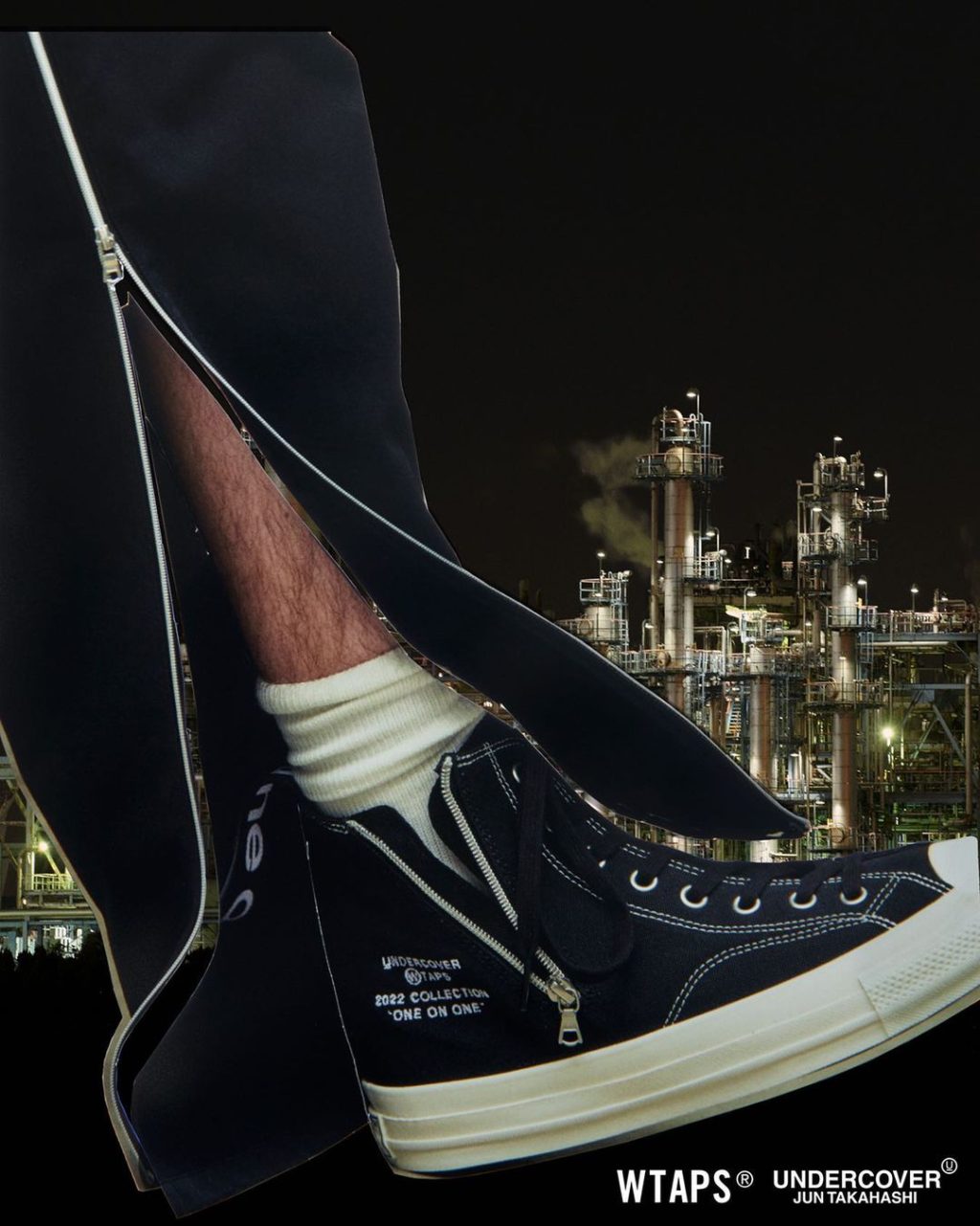 WTAPS × UNDERCOVER × CONVERSE の CHUCK TAYLOR HIGH "Black" が発売 