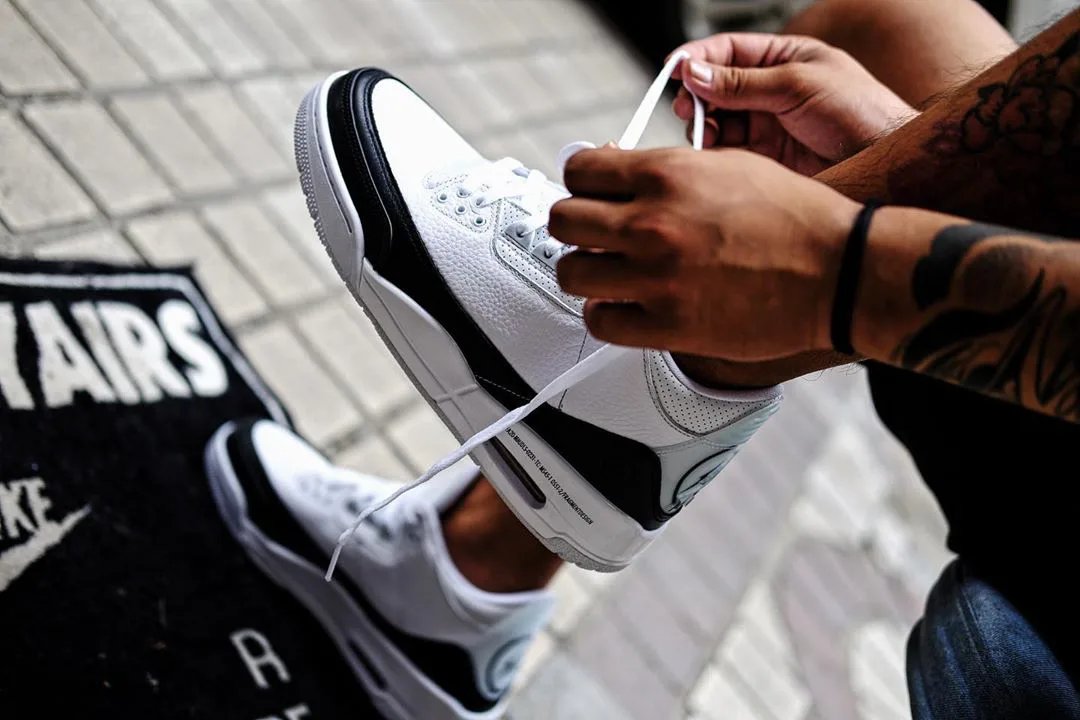 fragment design × NIKE AIR JORDAN 3 "White/Black" が発売 