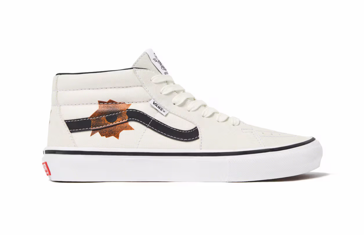 Supreme × Nate Lowman × VANS の Grosso Mid "Natural" が発売
