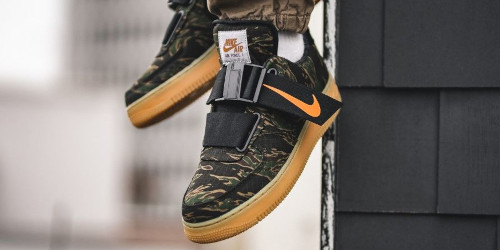 Carhartt WIP x NIKE の AIR FORCE 1 UTILITY LOW "Camo" が発売