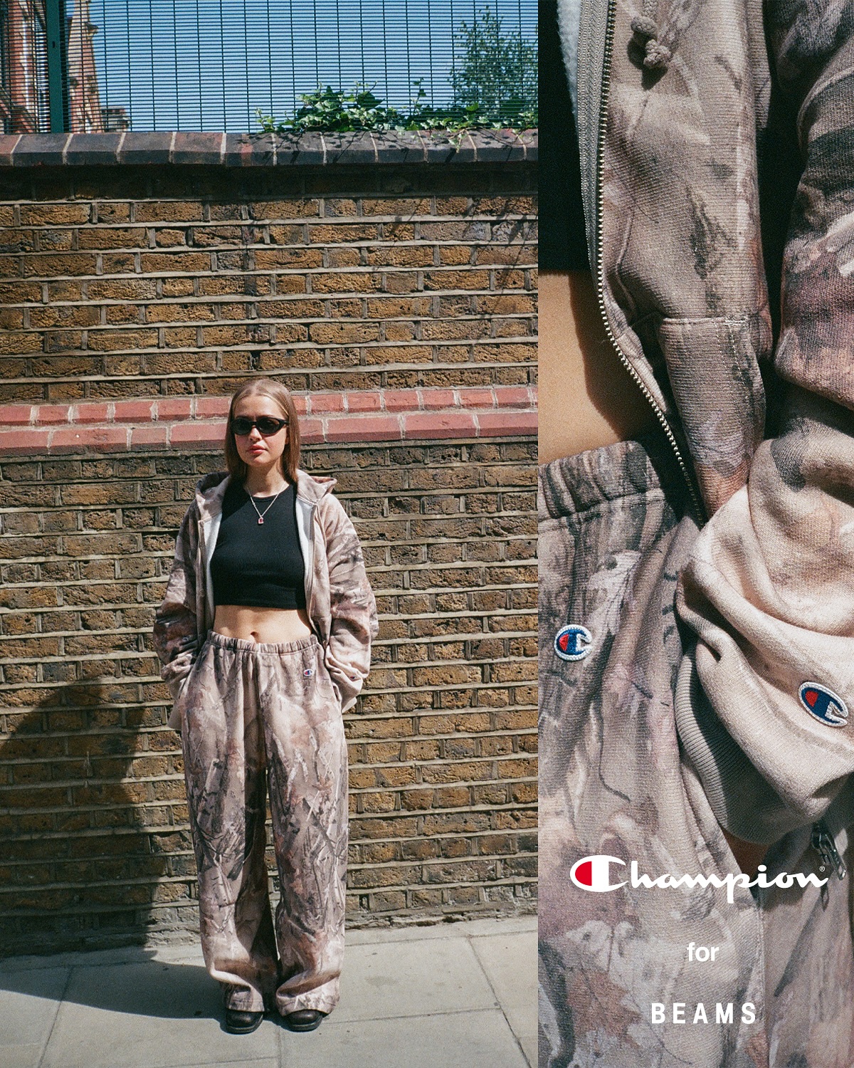 BEAMS × Champion の REVERSE WEAVE® Sweat Set Up が10月18日(土)発売