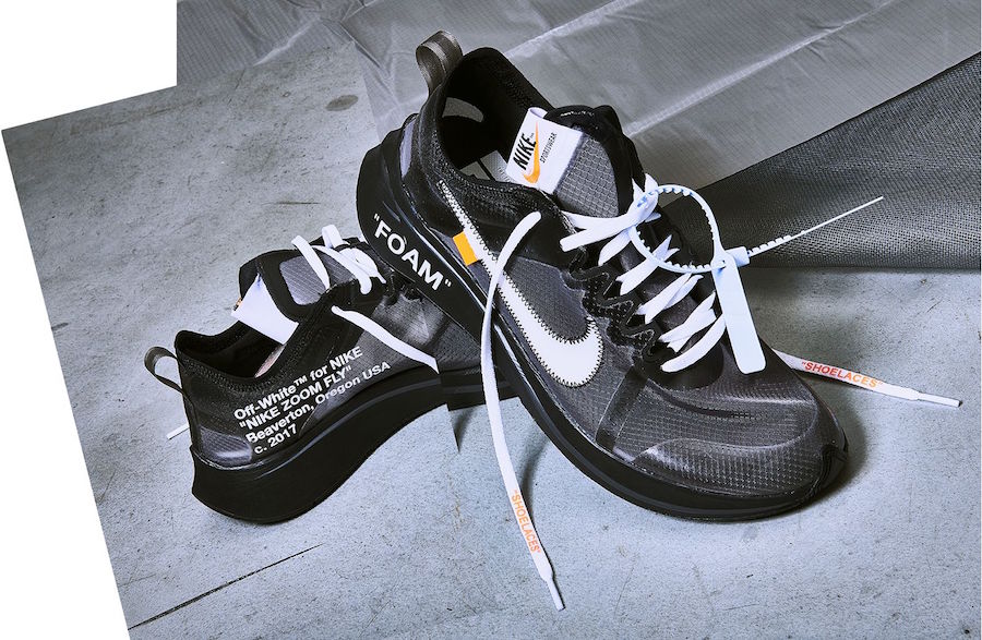 Off-White™ × NIKE の ZOOM FLY “Black” が発売