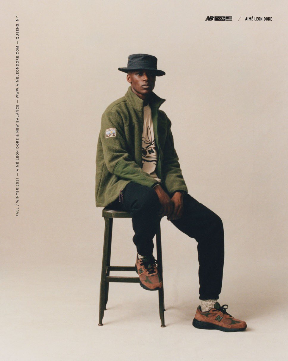 Aime Leon Dore × New Balance の 993 “Brown” が発売