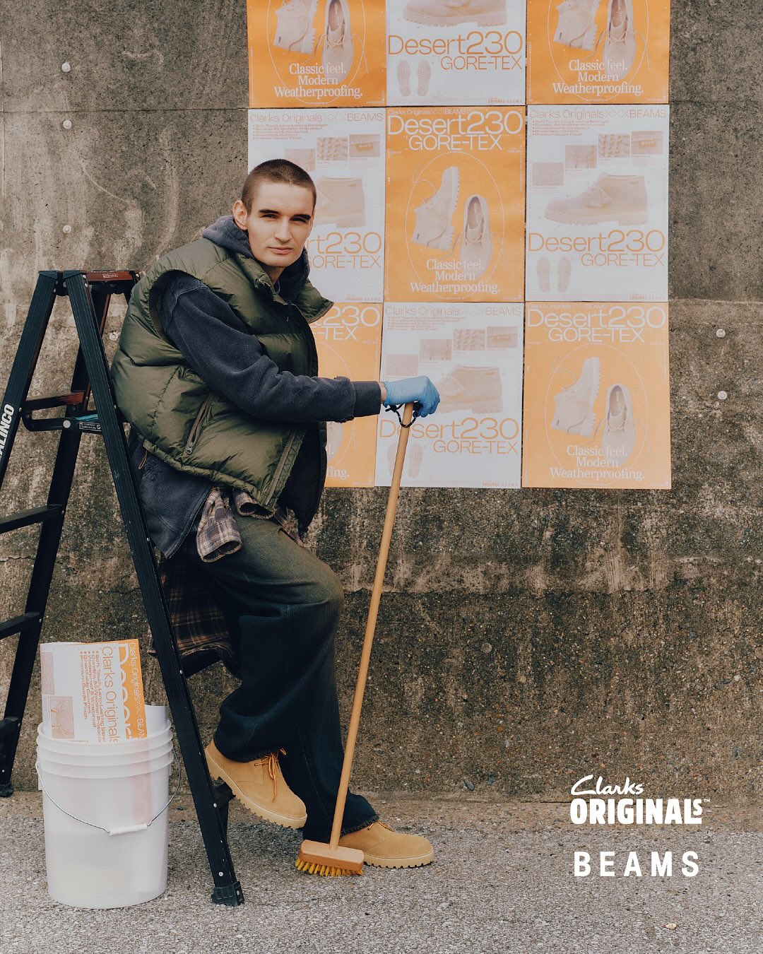 BEAMS × Clarks Originals の Desert 230 GTX が10月25日(土)発売