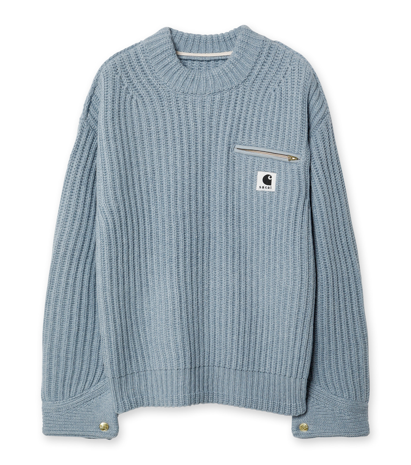 sacai × Carhartt WIP の Knit Pullover Detroit が発売