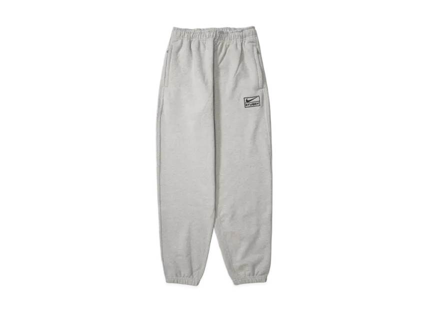 Stüssy × NIKE の Fleece Pant "Grey Heather" が発売
