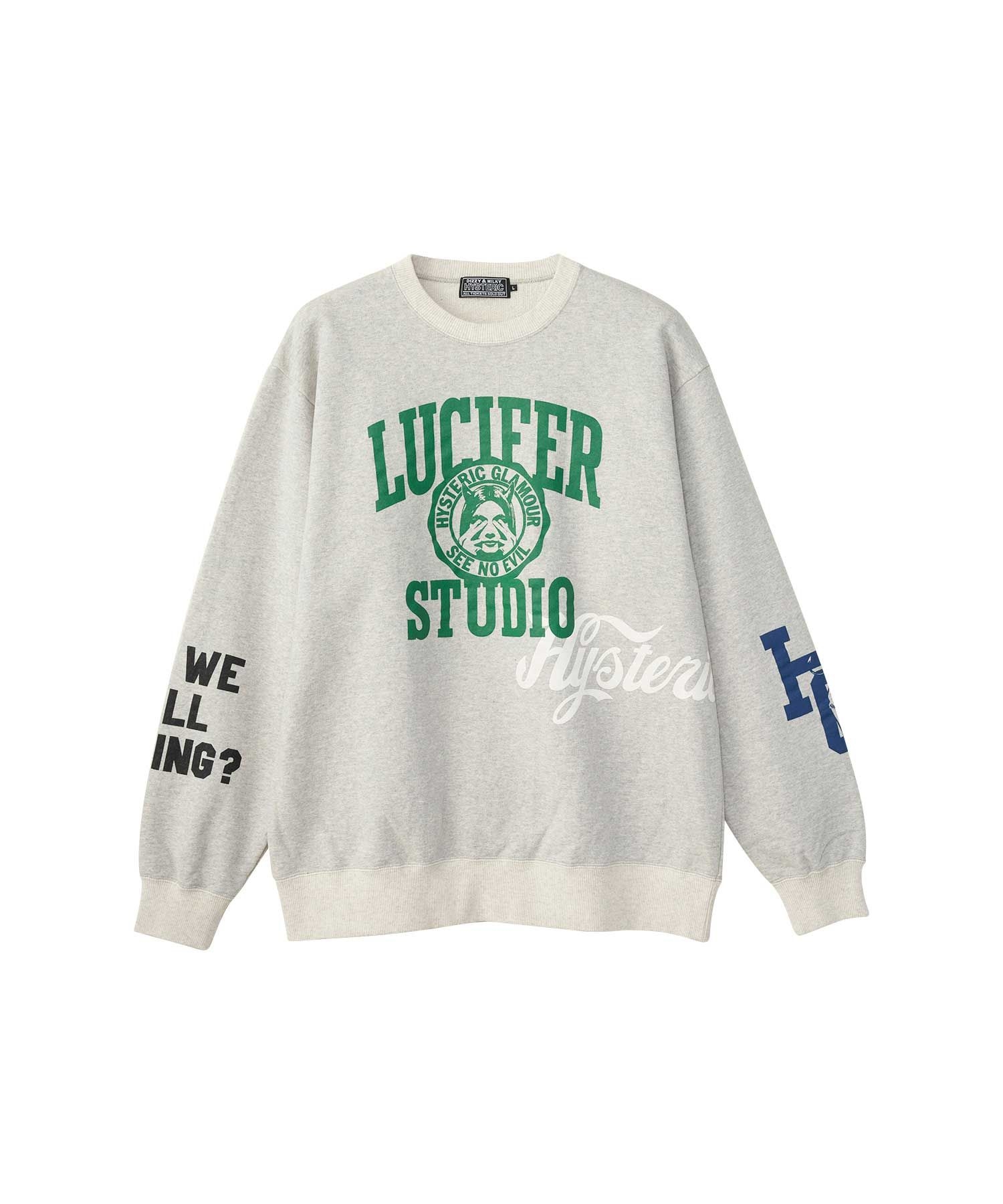 HYSTERIC GLAMOUR の Lucifer Studio Sweat が発売