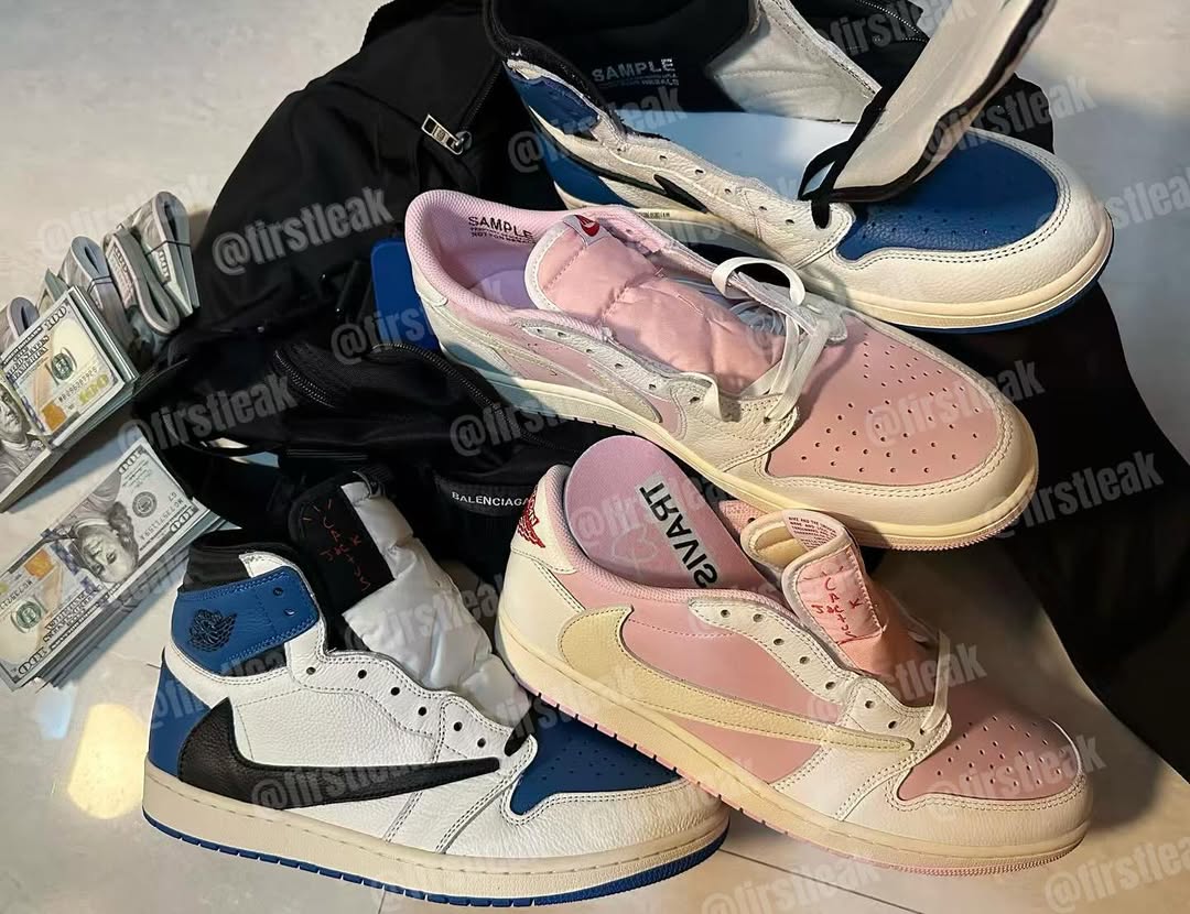 Travis Scott × NIKE AIR JORDAN 1 LOW “Shy Pink” が2026年夏に発売予定