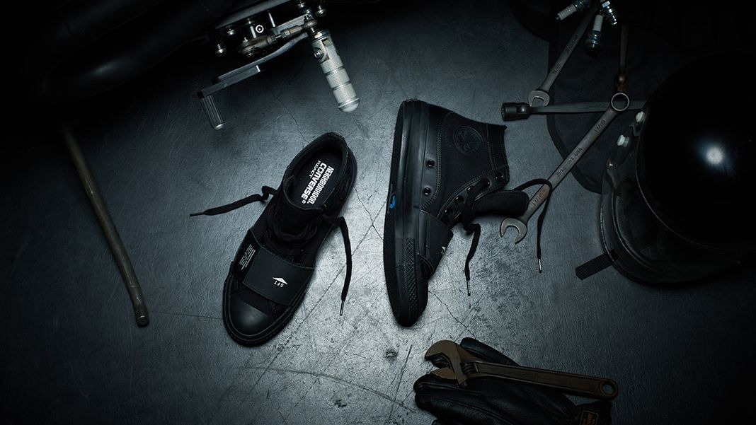 NEIGHBORHOOD × CONVERSE の ALL STAR 100 HI が発売
