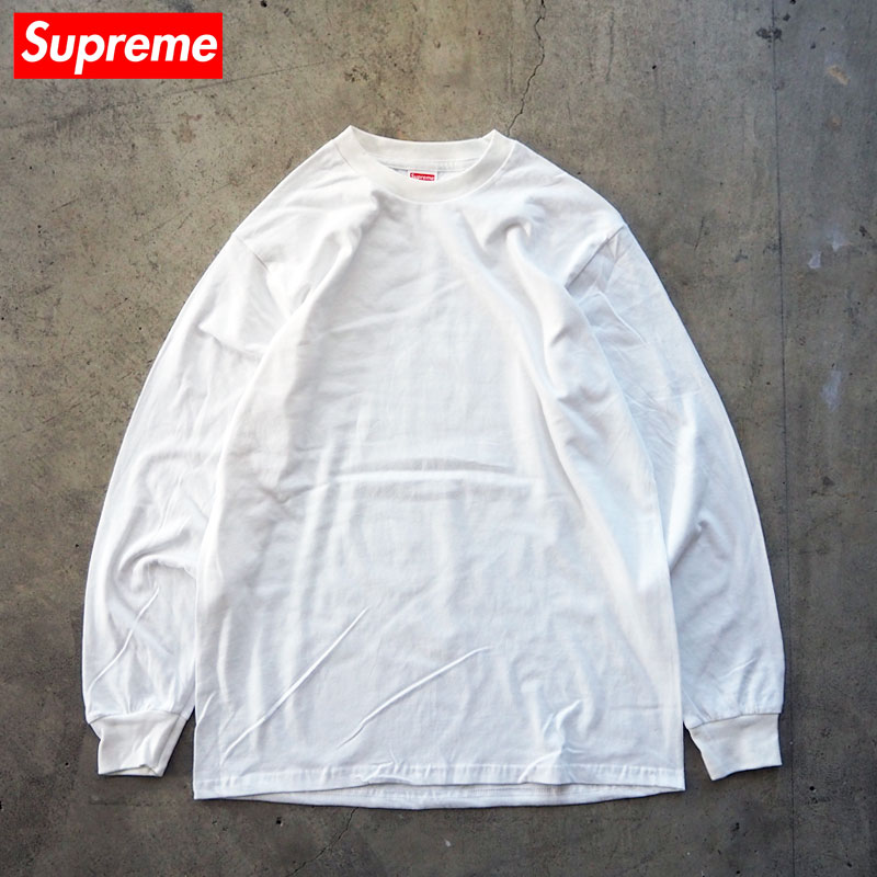 Supreme の無地ロンTが5,390円で発売