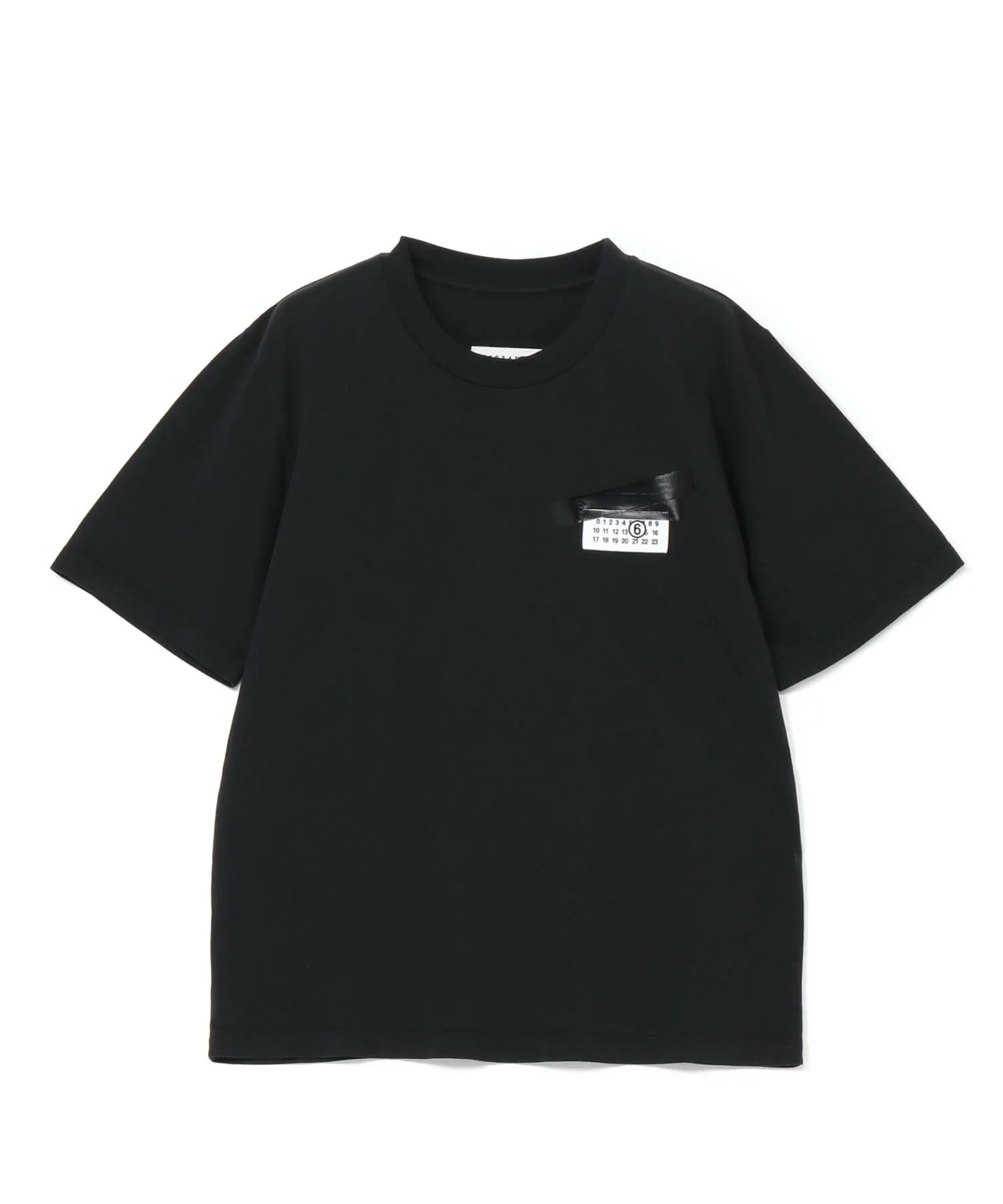 MM6 Maison Margiela の Trompe l'oeil Numeric Logo Tee が発売