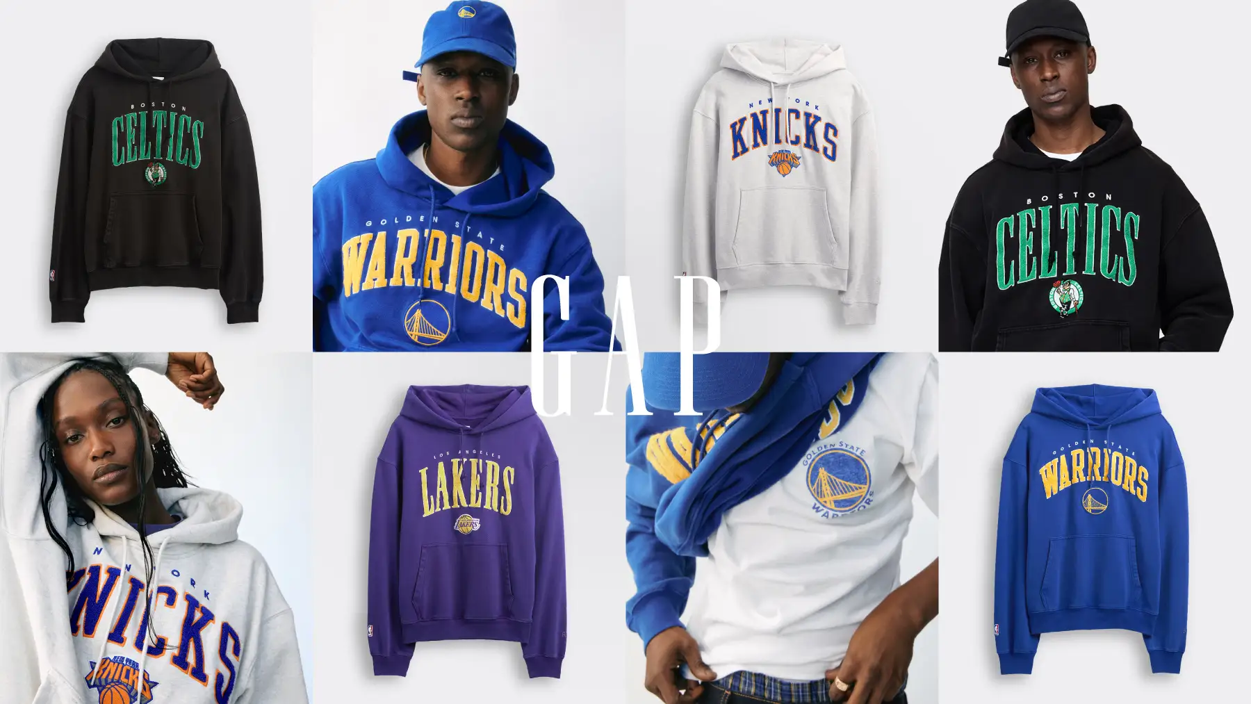 Gap × NBA のコラボコレクションが公式オンラインにて発売