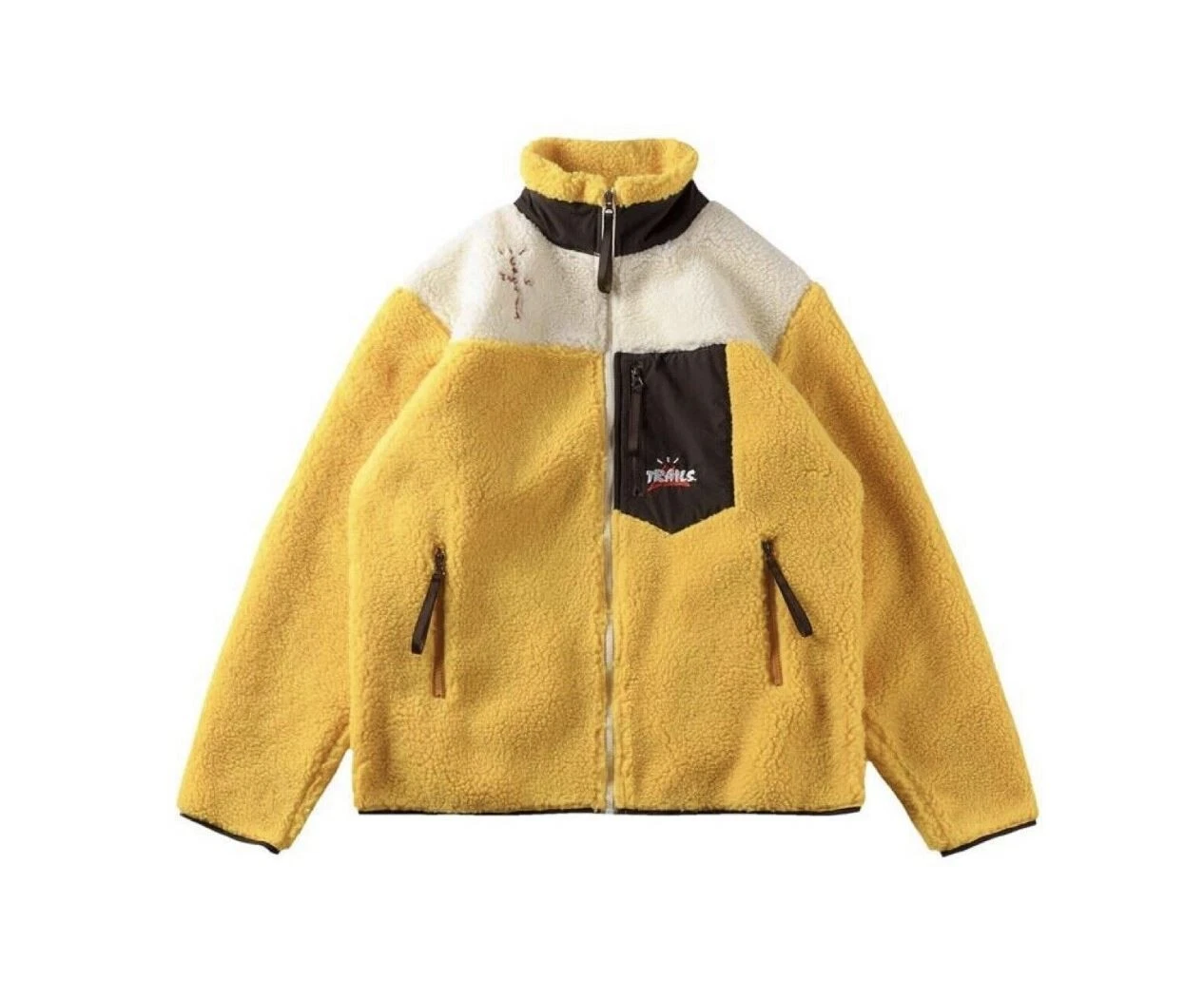 Travis Scott の Tri-Color Full-Zip Sherpa Jacket が発売
