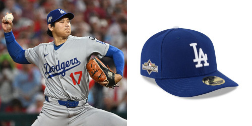 大谷翔平 所属 ドジャース のポストシーズン進出記念 New era® キャップが発売