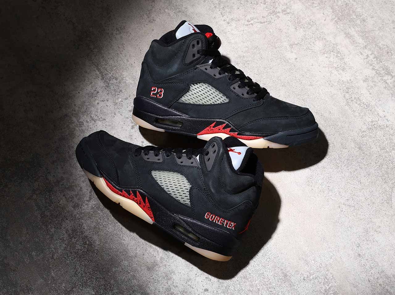 NIKE AIR JORDAN 5 RETRO GORE-TEX “Off-Noir” が発売