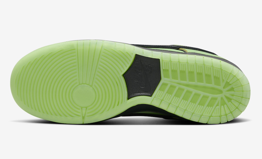 The Powerpuff Girls × NIKE SB の DUNK LOW “Buttercup” が発売