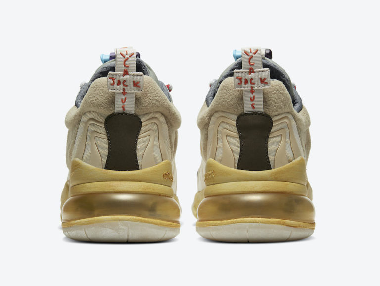Travis Scott × NIKE の AIR MAX 270 REACT “Cactus Trails” が発売