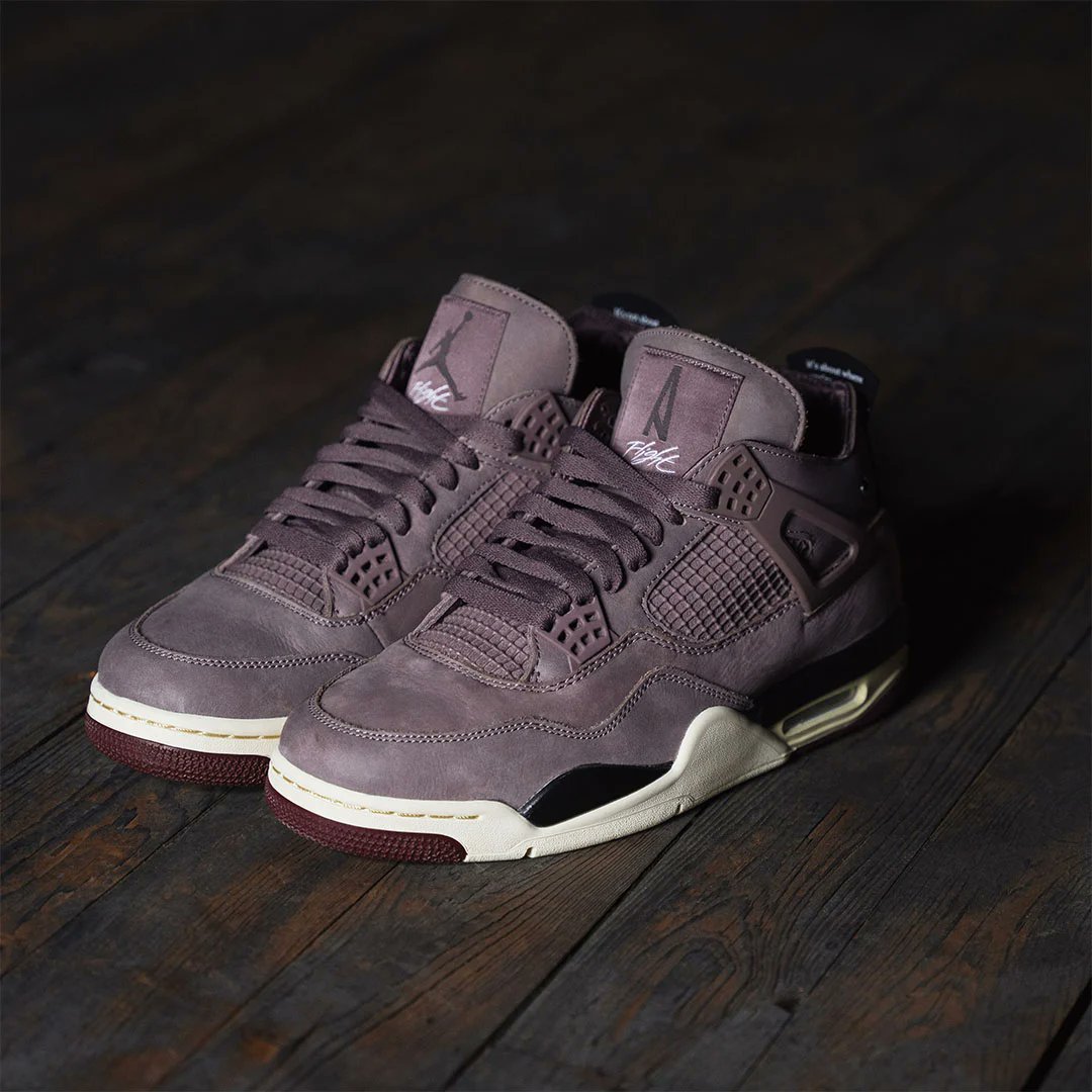 A Ma Maniére × NIKE の AIR JORDAN 4 "Violet Ore" が発売 
