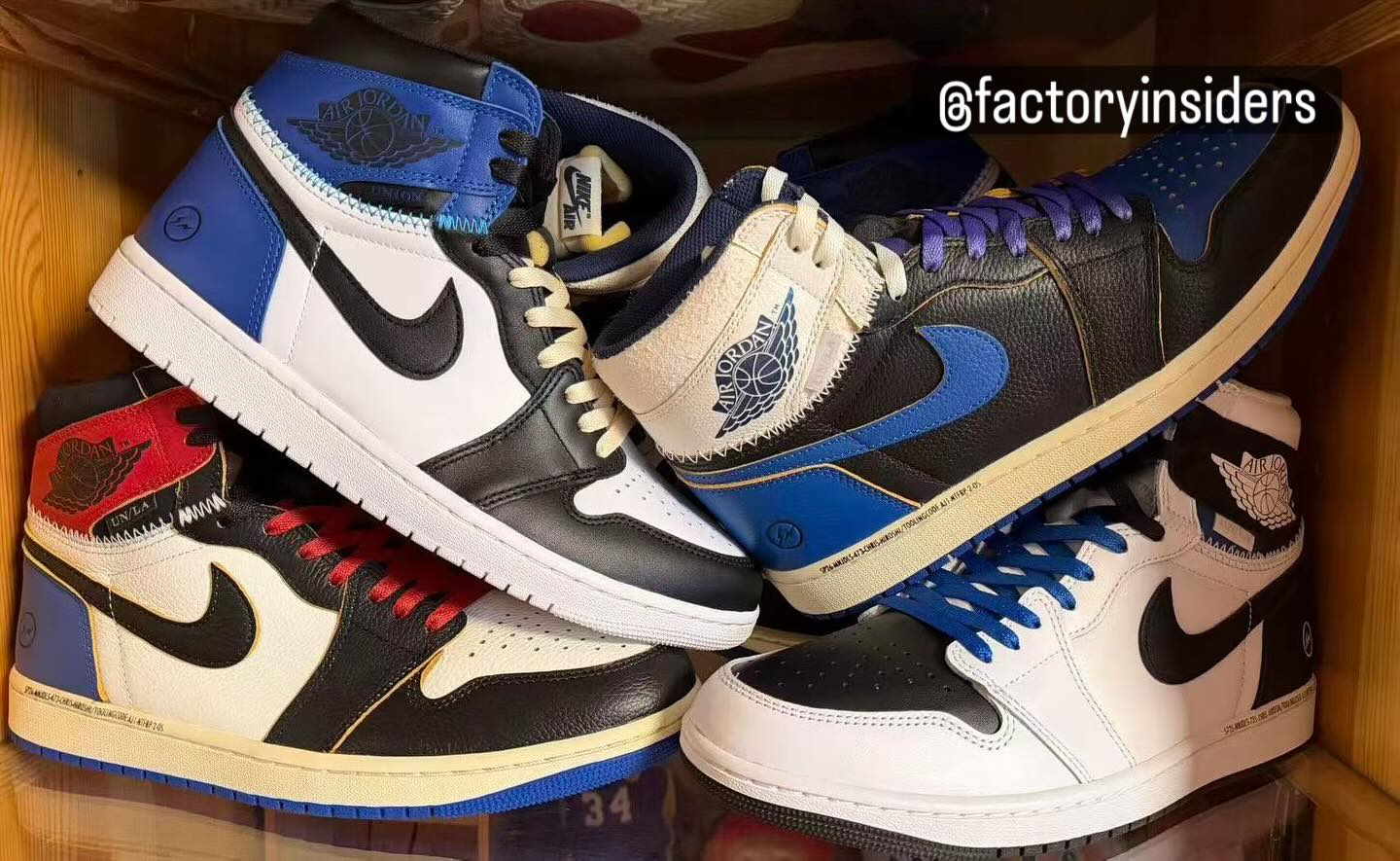 fragment design × UNION × NIKE AIR JORDAN 1 が計3色展開で2926年2月に発売予定