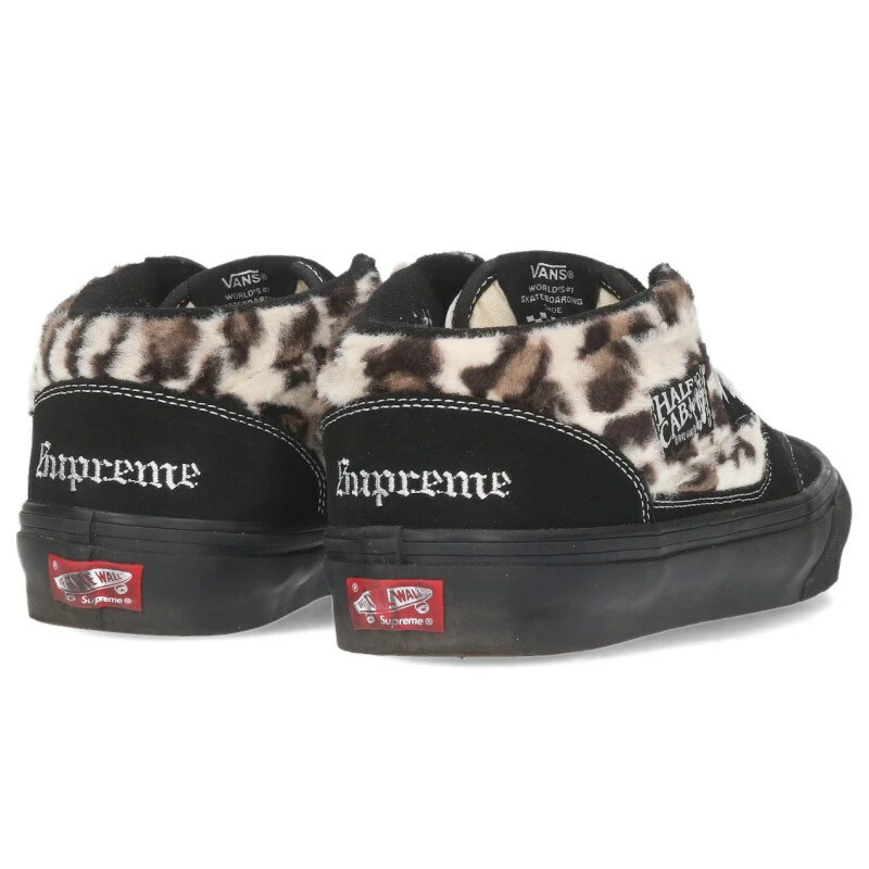 Supreme × VANS の LEOPARD HALF CAB "Black" が発売