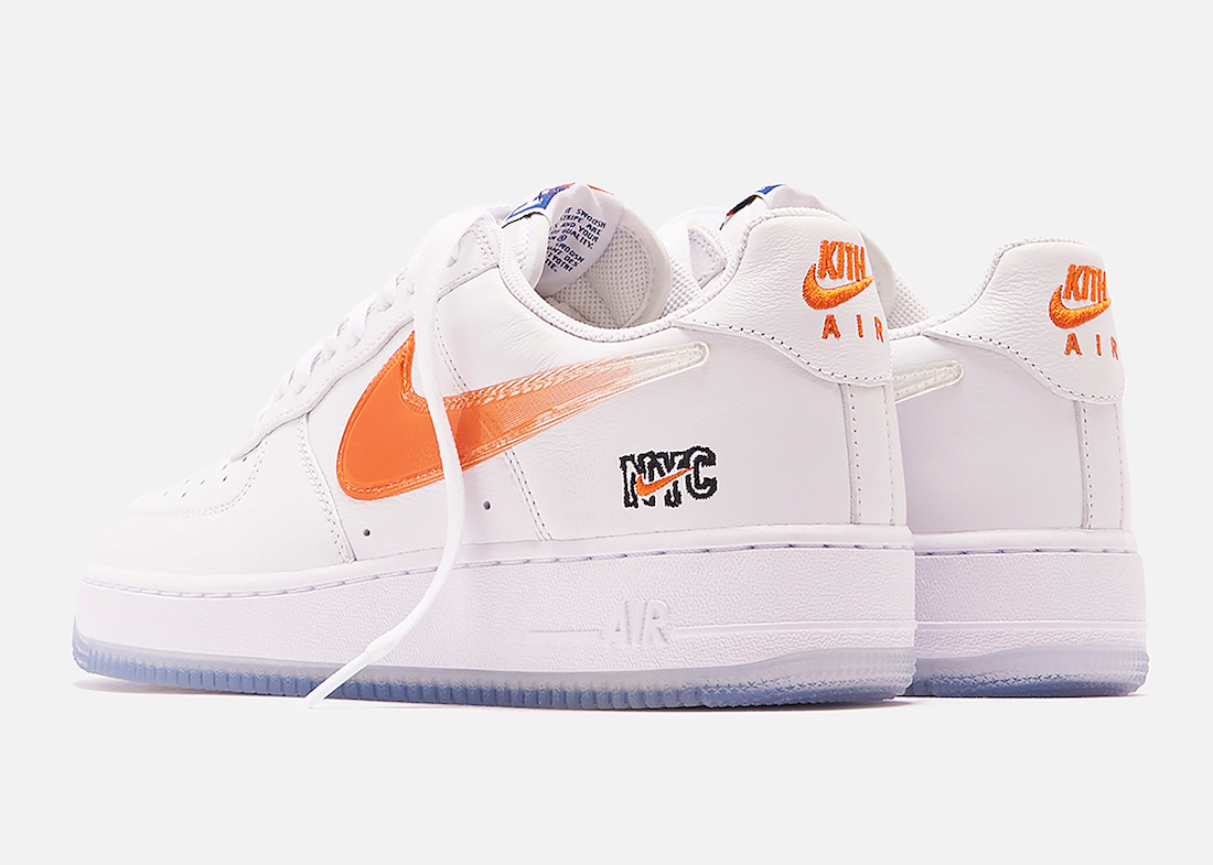 KITH × New York Knicks × NIKE のAIR FORCE “NYC Home” が発売