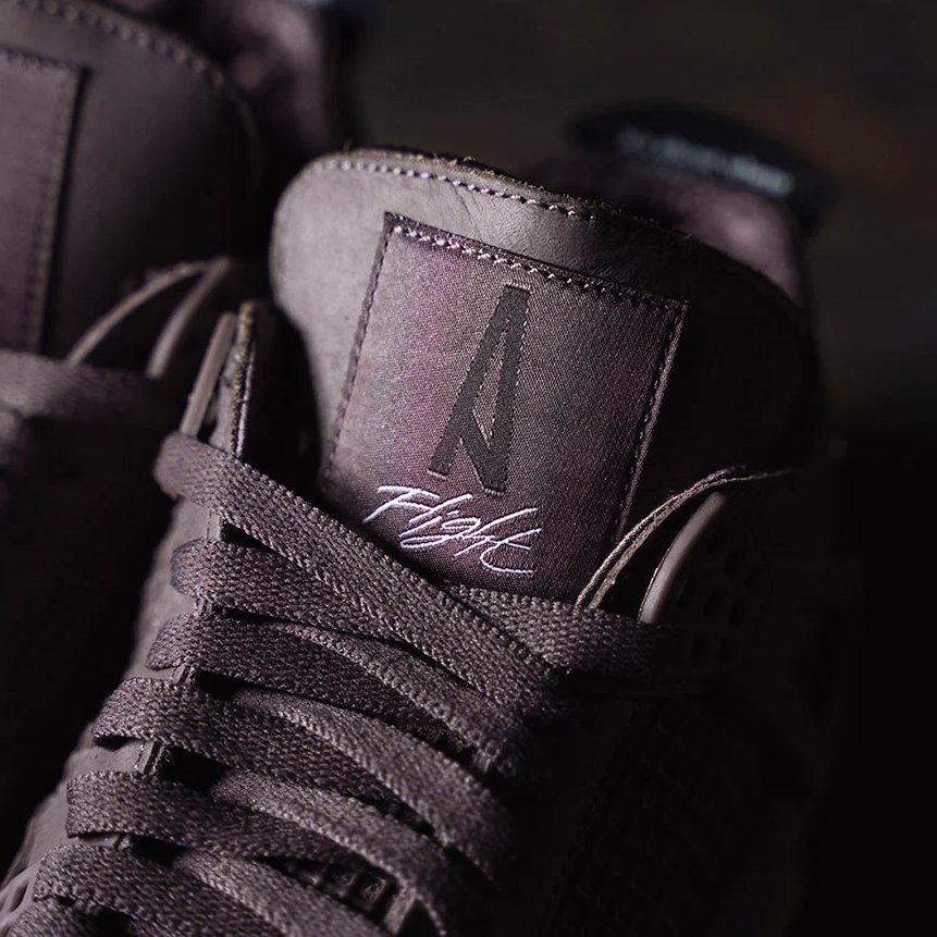 A Ma Maniére × NIKE の AIR JORDAN 4 "Violet Ore" が発売 
