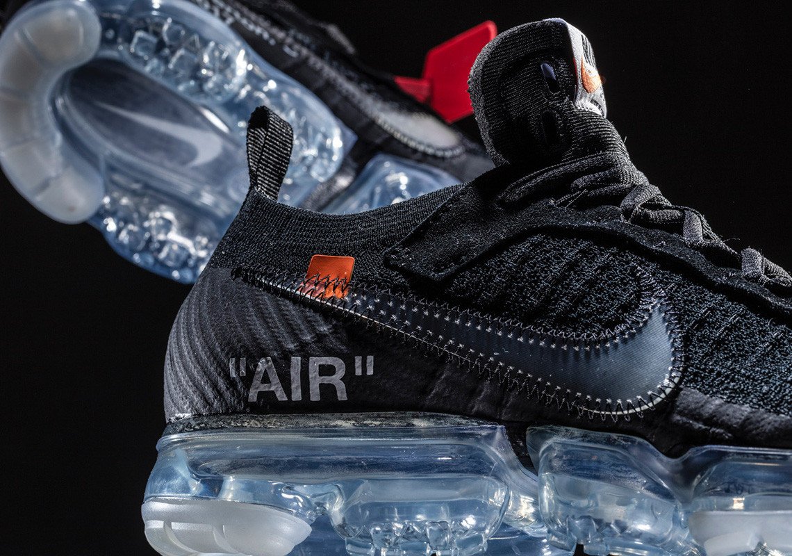 Off-White™ × NIKE の AIR VAPORMAX “Black” が発売