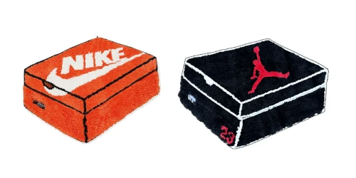 NIKE ORANGE SHOES BOX RUGMAT & NIKE JORDAN BOX RUGMAT が発売