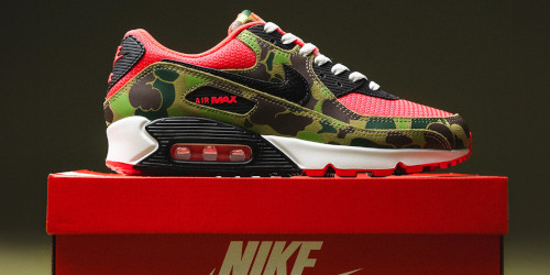 atmos × NIKE の AIR MAX 90 “Reverse Duck Camo” が発売