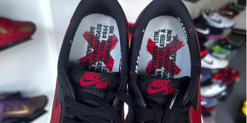 NIKE AIR JORDAN 1 LOW OG "Banned" のファーストルックが公開