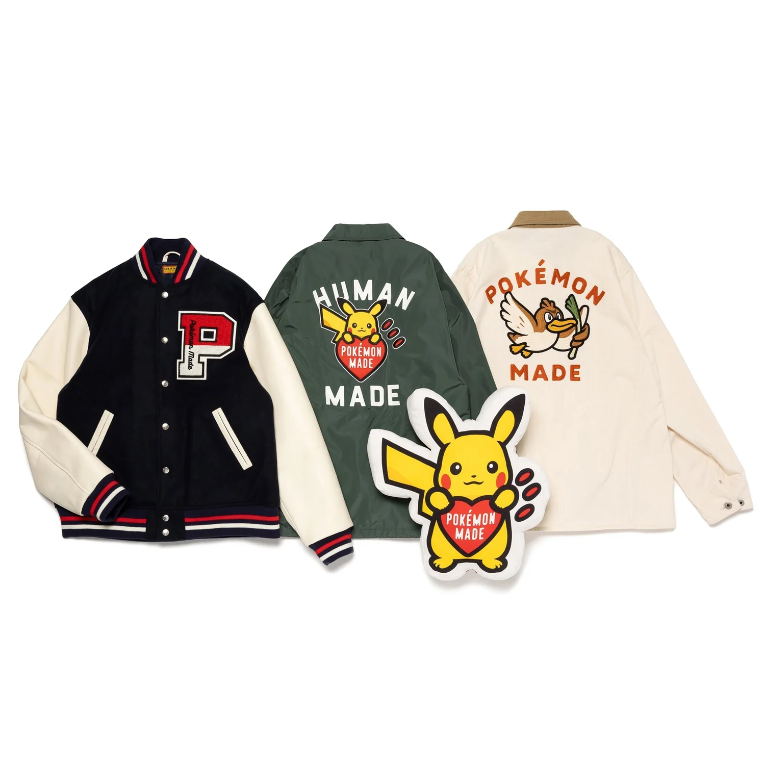 HUMAN MADE® × Pokémon のコラボコレクションが10月11日(土)発売