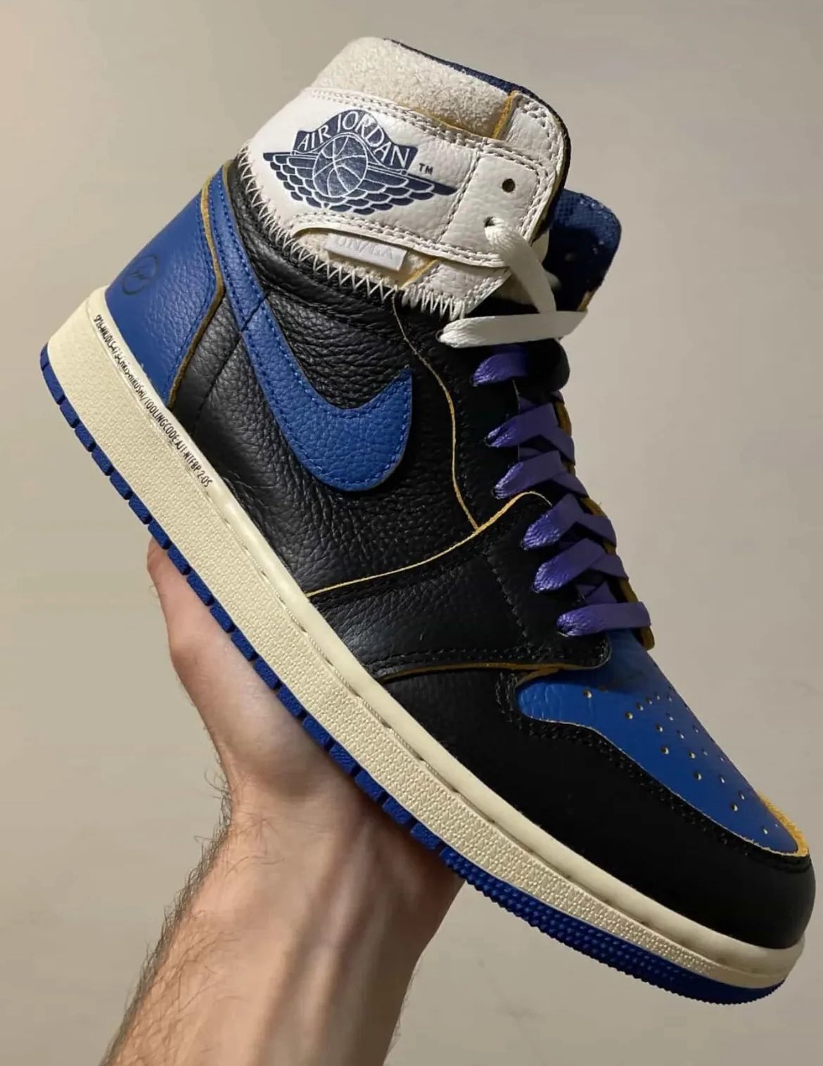 fragment design × UNION × NIKE AIR JORDAN 1 が計3色展開で2926年2月に発売予定