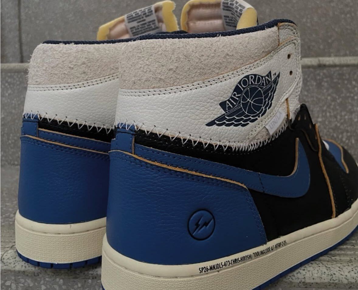 fragment design × UNION × NIKE AIR JORDAN 1 が計3色展開で2926年2月に発売予定