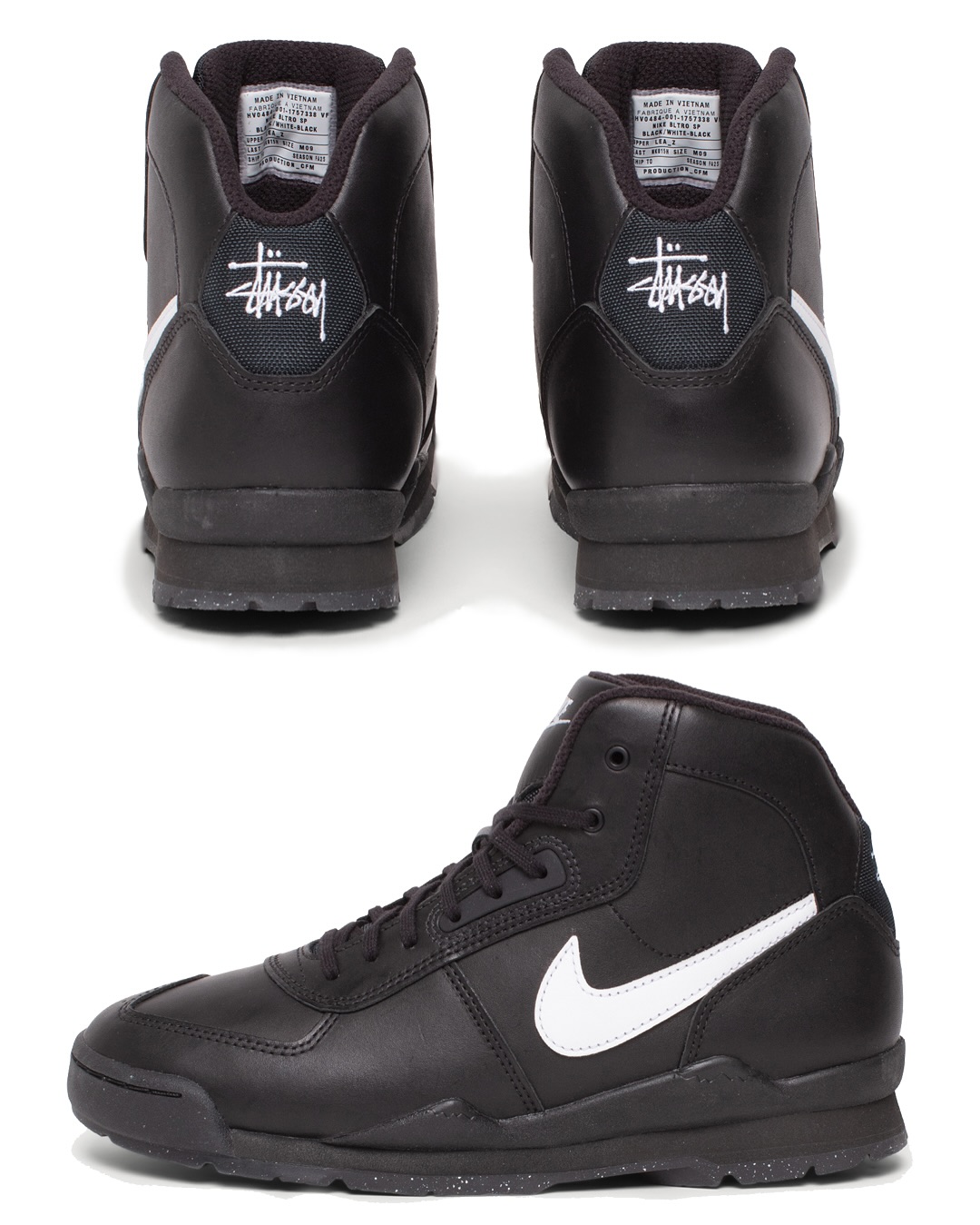 STÜSSY & NIKE AIR BALTORO 黒 29センチ Stüssy x Nike Baltoro