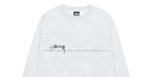 Stüssy の Smooth 80 Crew が特別価格で発売