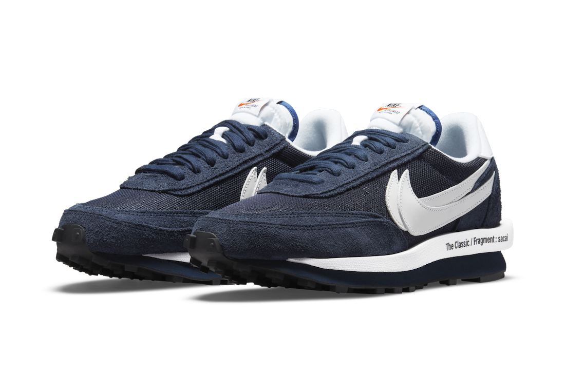 fragment design × sacai × NIKE の LD Waffle "Blackended Blue" が発売