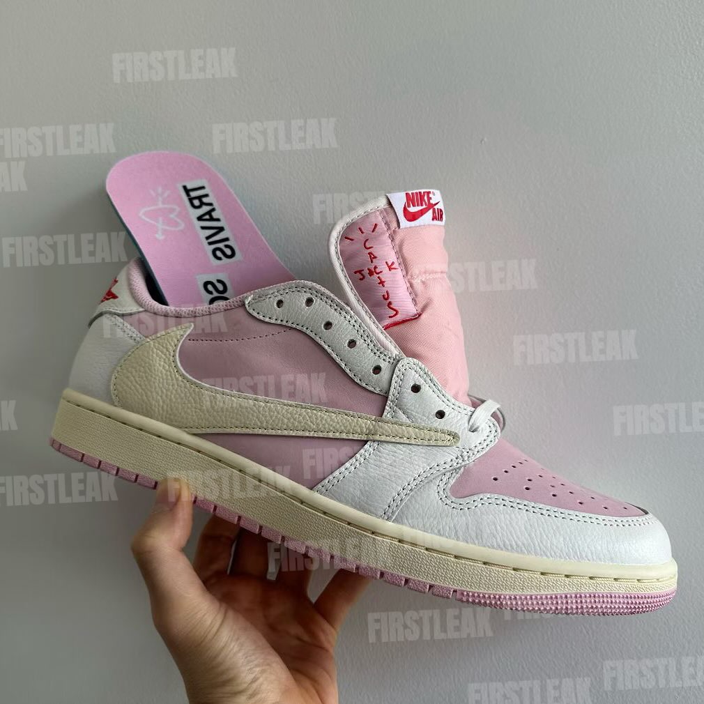Travis Scott × NIKE AIR JORDAN 1 LOW “Shy Pink” が2026年夏に発売予定