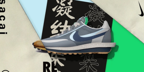 sacai × CLOT × NIKE の LD WAFFLE “Cool Grey” が発売