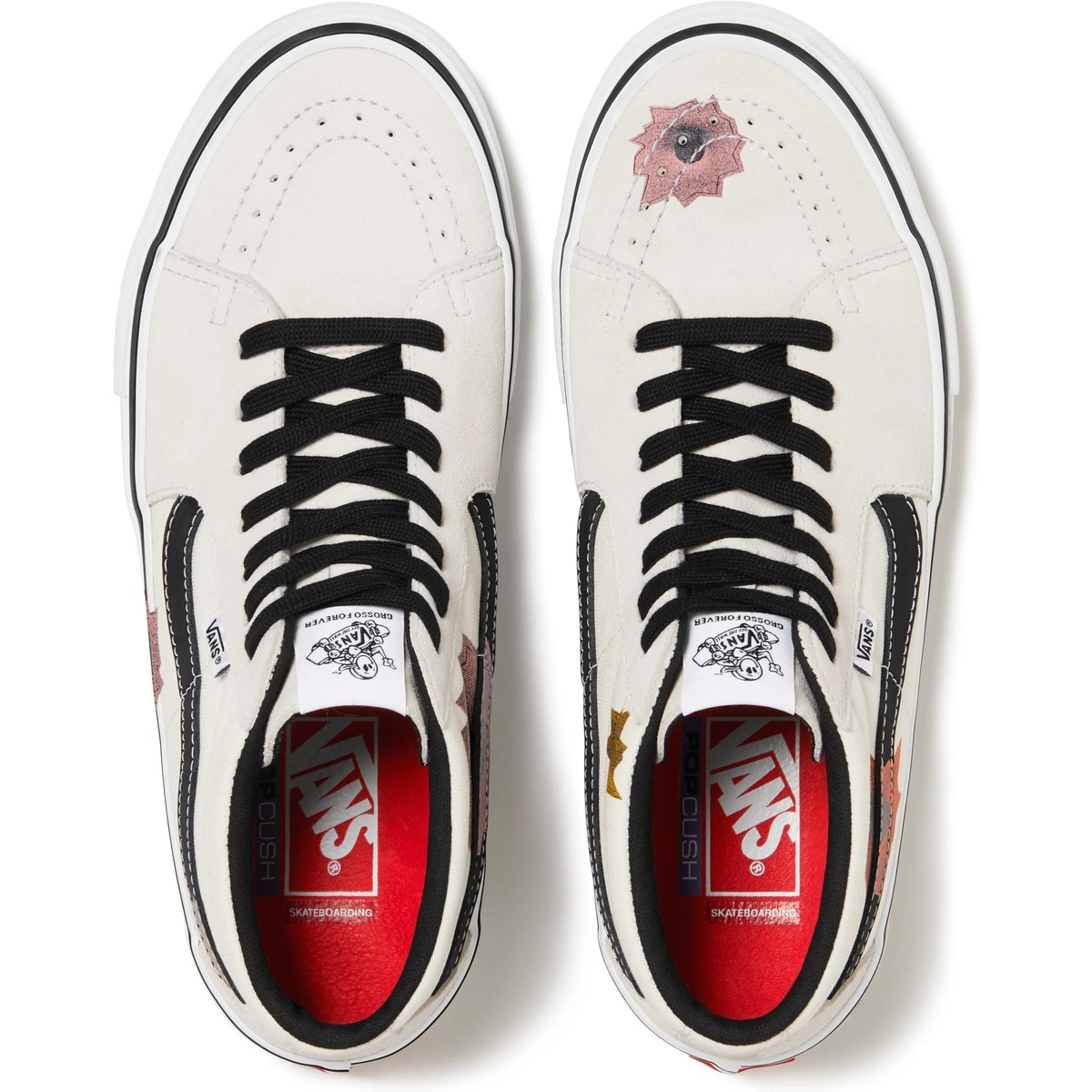 Supreme × Nate Lowman × VANS の Grosso Mid "Natural" が発売
