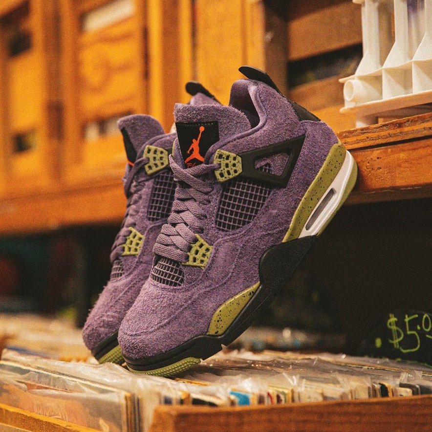 NIKE AIR JORDAN 4 RETRO “Canyon Purple” が発売