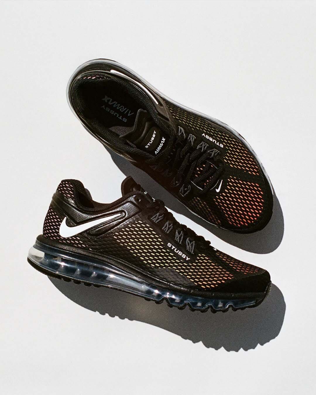 Stüssy × NIKE の AIR MAX 2013 “Black” が発売
